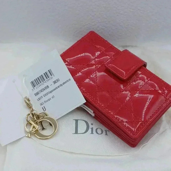 🎁LADY DIOR 5-GUSSET CARD HOLDER